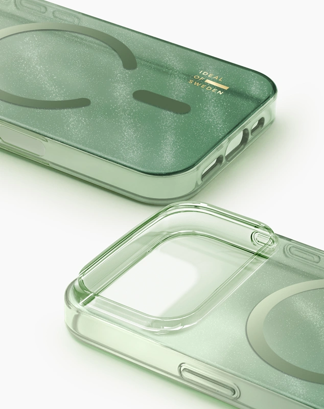 Ideal of Sweden iPhone 17 Pro Max dėklas - Glitter Glow, Sage Green, 2 nuotrauka